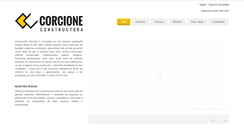 Desktop Screenshot of constructoracorcione.com